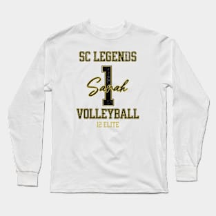 Sarah #1 SC Legends (12 Elite) - White Long Sleeve T-Shirt